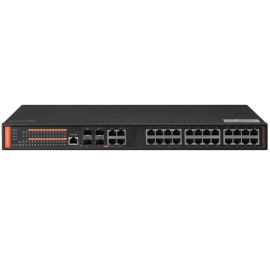 BCS-SP24G04G-4SFP-M BCS Line zarządzalny switch PoE 28 portowy (24x PoE, 4x Uplink, 4x SFP)