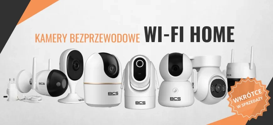 Bezprzewodowe kamery Wi-Fi home od marki BCS